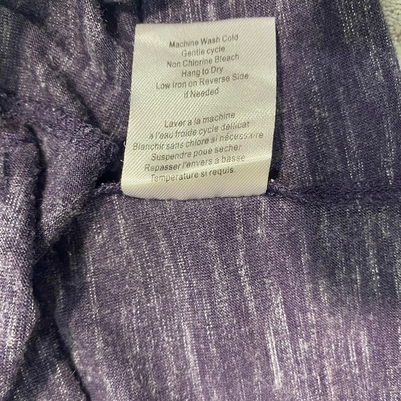 MONK & LOU purple women’s tee large - Picture 4 of 6